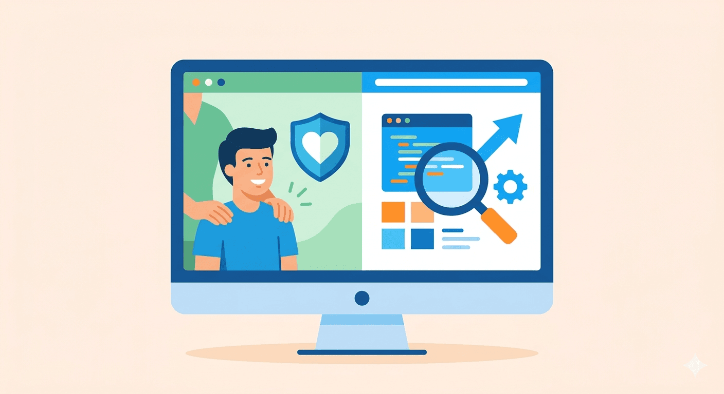 Dobra strona internetowa fizjoterapeuty