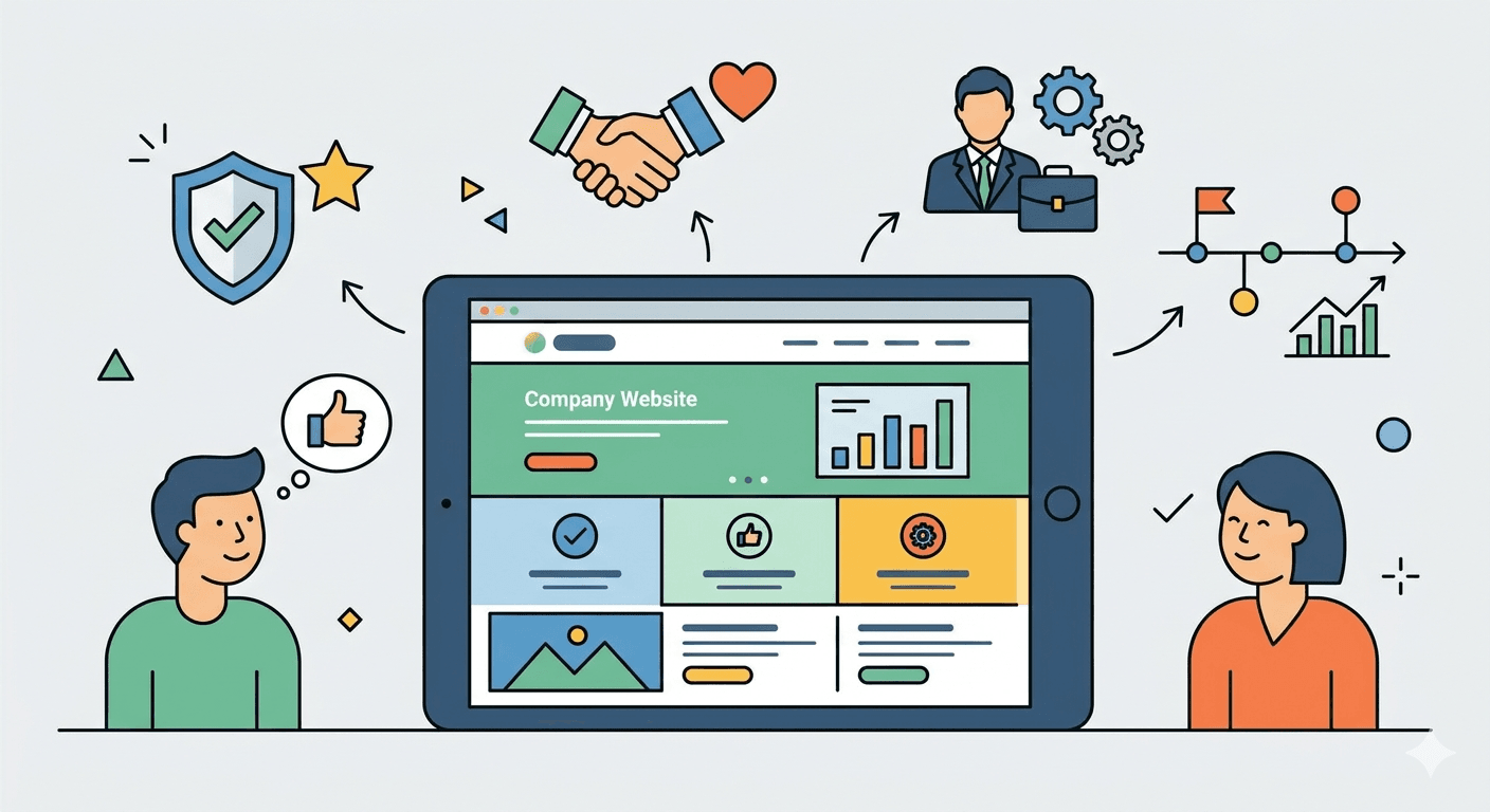 Strona internetowa jako sygnał wiarygodności